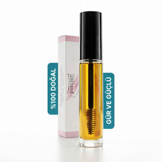Purezer™ Kaş Kirpik Bakım Yağı | Daha Dolgun & Güçlü Görünüm