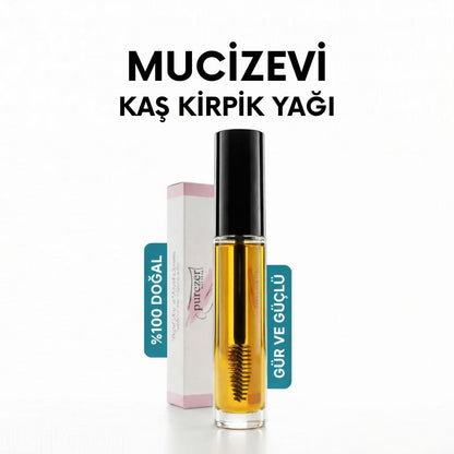 Purezer™ Kaş Kirpik Bakım Yağı | Daha Dolgun & Güçlü Görünüm