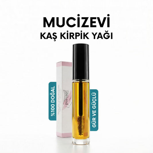 Purezer™ Kaş Kirpik Bakım Yağı | Daha Dolgun & Güçlü Görünüm