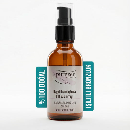 Purezer™ Bronzlaştırıcı Yağ | Hızlı & Işıltılı Bronz Görünüm