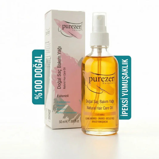 Purezer™ 11 Bitkisel Yağlı Saç Bakım Yağı | Parlak & Yumuşak Görünüm