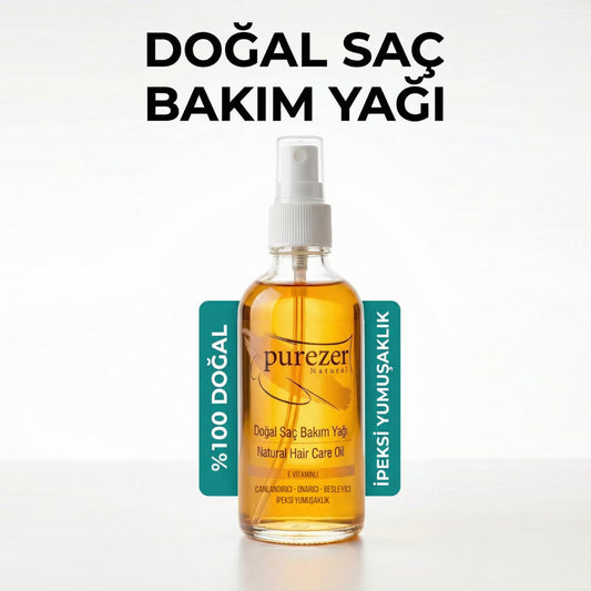 Purezer™ 11 Bitkisel Yağlı Saç Bakım Yağı | Parlak & Yumuşak Görünüm