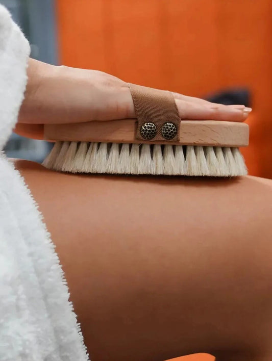 ipexa Doğal Selülit Fırçası – Kuru Fırçalama & Vücut Masajı